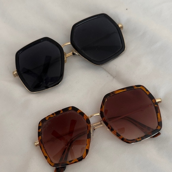 Accessories - Stylish Black and Tortoiseshell Sunglasses BUNDLE